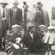 Hall family in 1952: Edward Hall stands second from left. (Courtesy of Dawn Prime Watson)